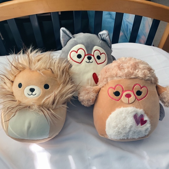 NWT! Francis the Lion 8 inch Rare Valentines Squishmallow 2022 - Picture 4 of 4